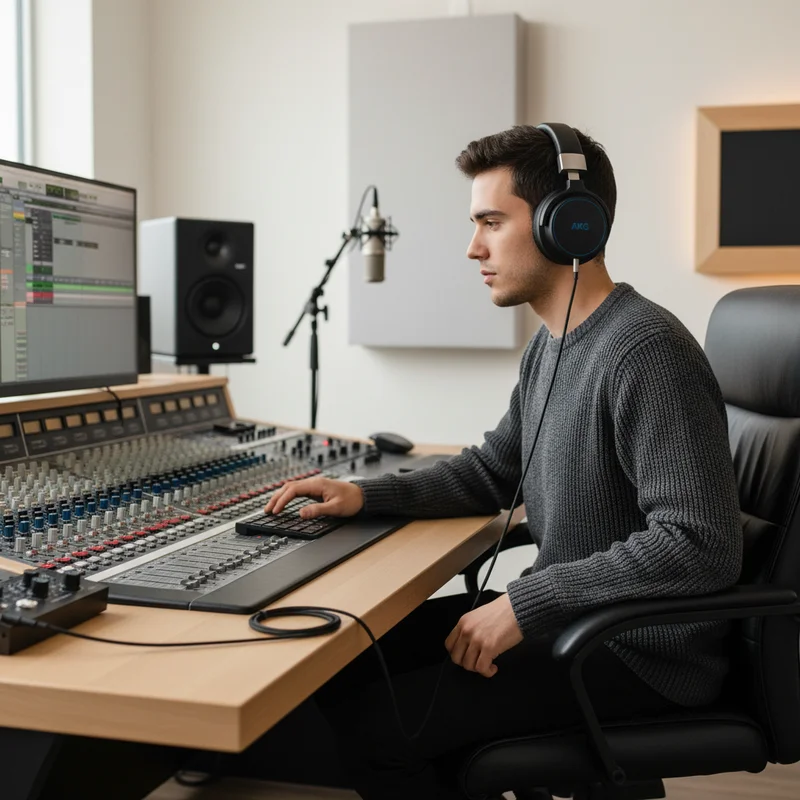 AKG K371 Studio Headphones image 3