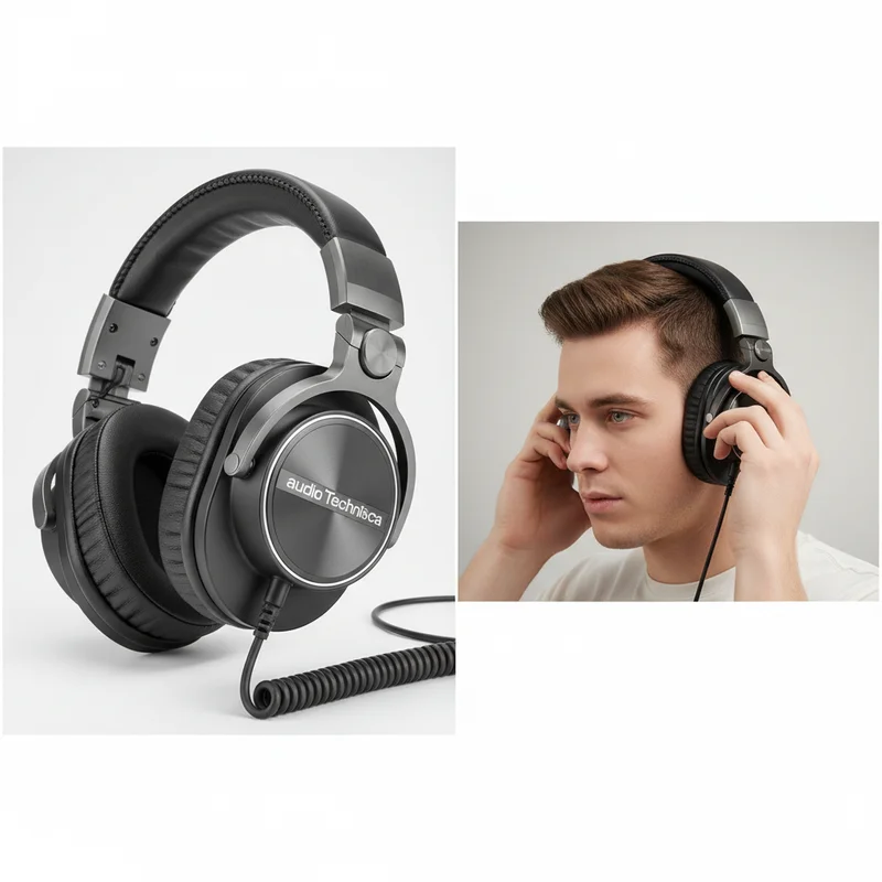 Audio-Technica ATH-M40x Closed-Back Monitor Headphones image 3