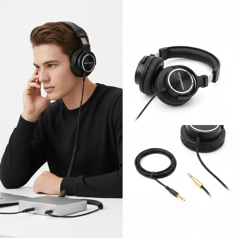 Audio-Technica ATH-M40x Professional Monitor Headphones image 3