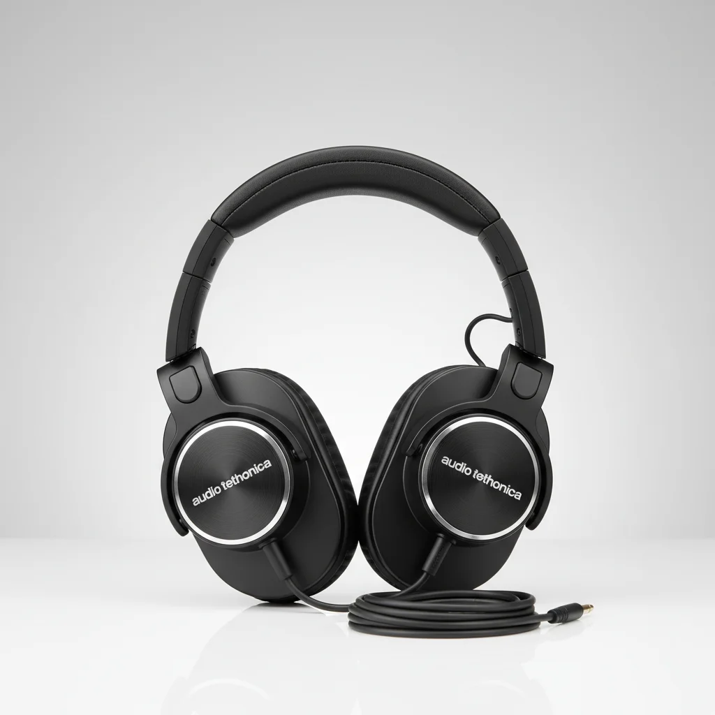 Audio-Technica ATH-M50x Professional Monitor Headphones Black