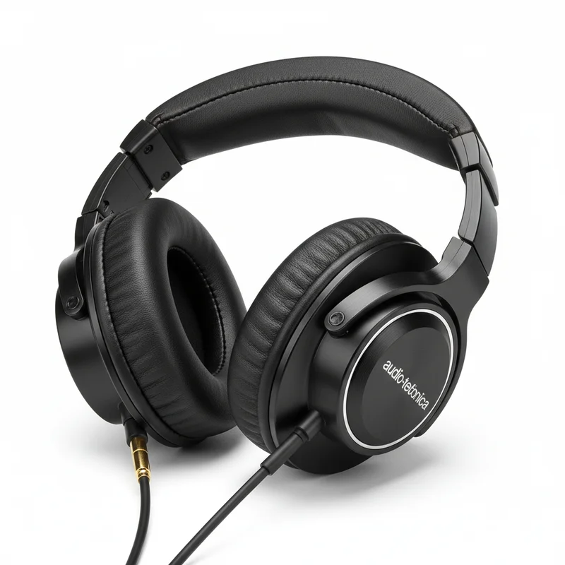 Audio-Technica ATH-M50x Professional Monitor Headphones Black image 3