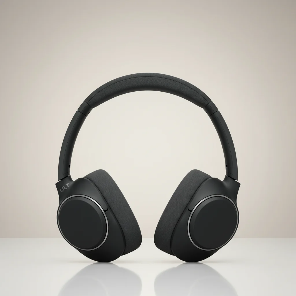 Sony ULT WEAR Noise Canceling Headphones Black image 2